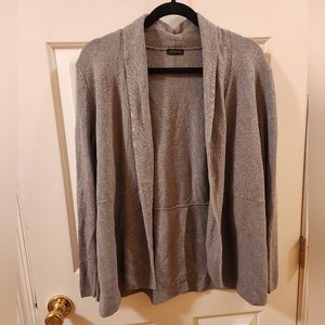 Talbots Grey sweater Size large